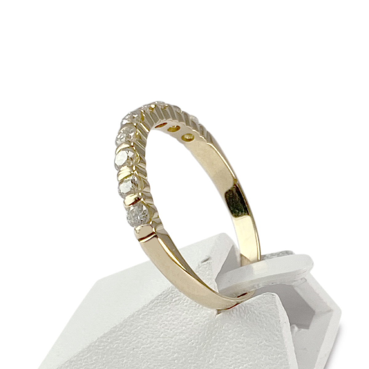 Bague d'occasion or 750 jaune diamants