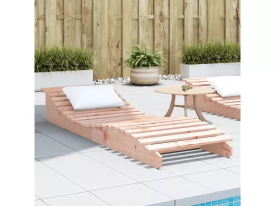 Chaise longue 205x60x31,5 cm bois massif de douglas
