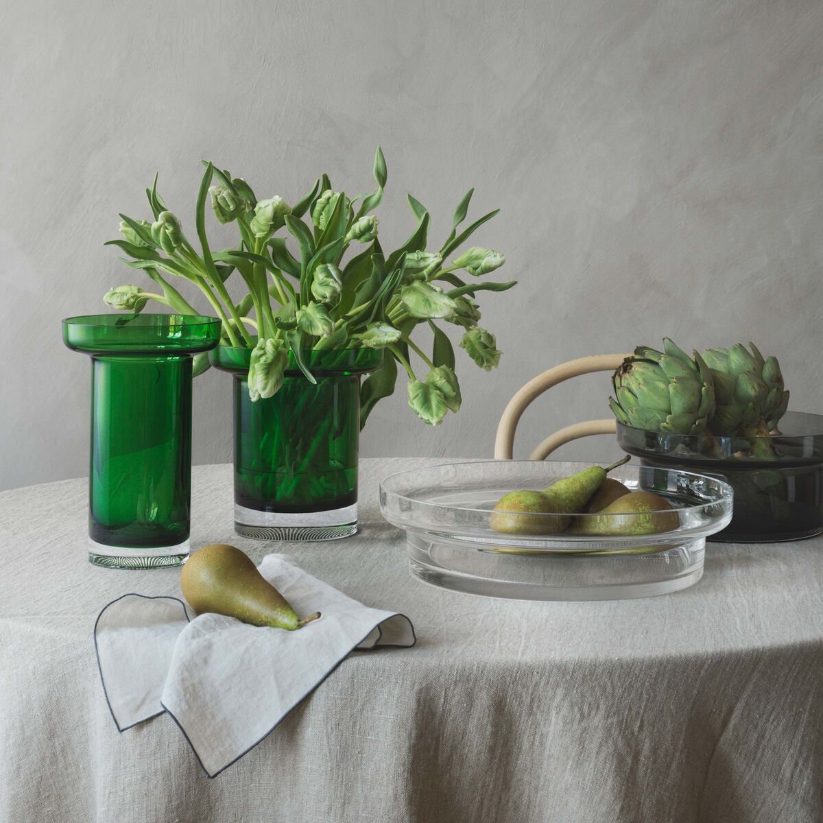 Limelight Vase 19,5 cm, Eplegrønn