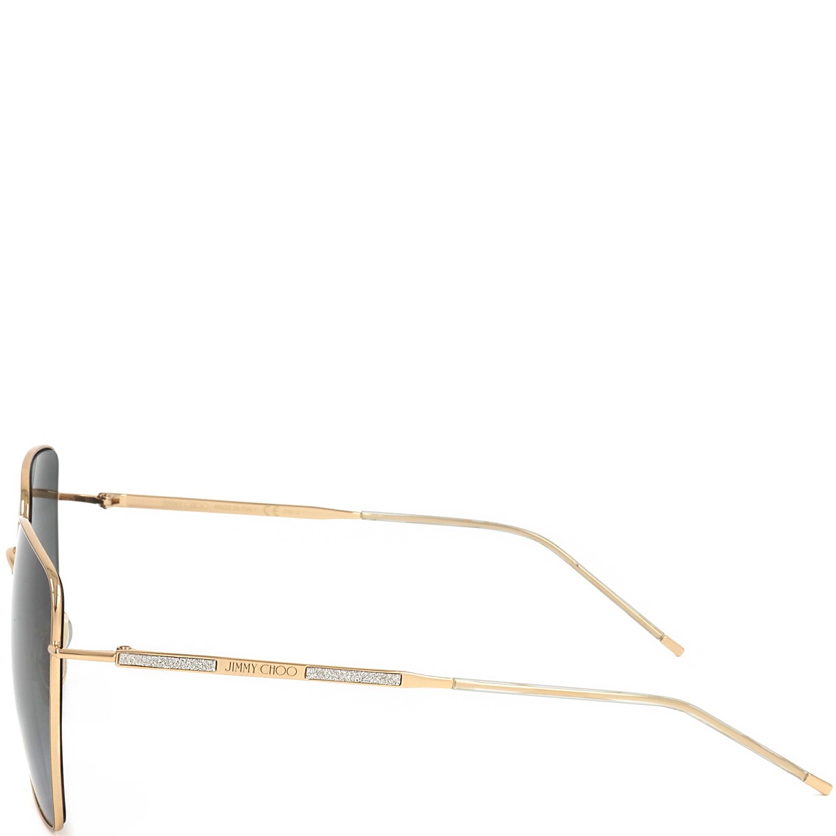 Jimmy Choo - Lunettes de soleil - Catégorie 3 - Rose gold