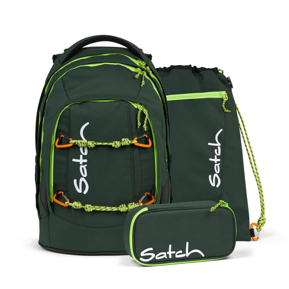 Pack Schulrucksack Set Green Explorer