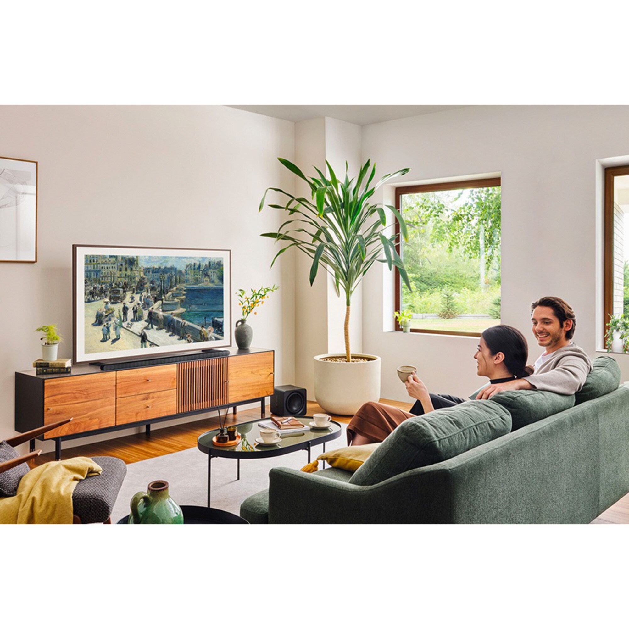Samsung QLED-Fernseher The Frame GQ-75LS03D
