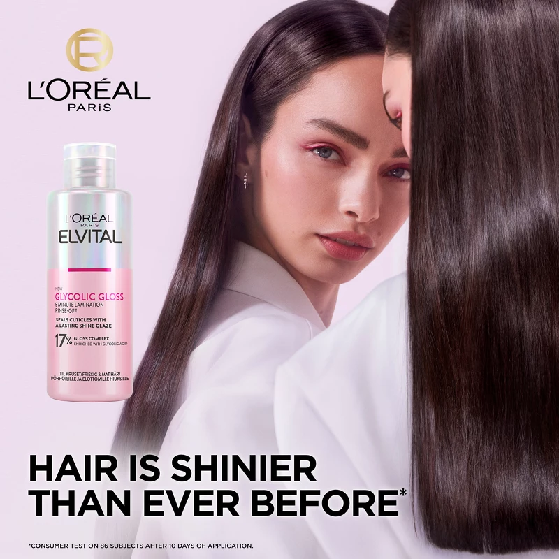 L'Oreal Paris Elvital Glycolic Gloss Rinse-Off Treatment 200 ml