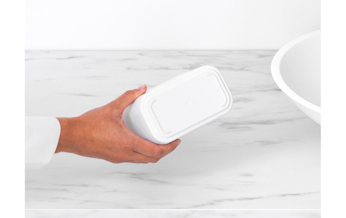Kosmetikeimer Mindset WeissAbfallbehälter aus recyceltem Material