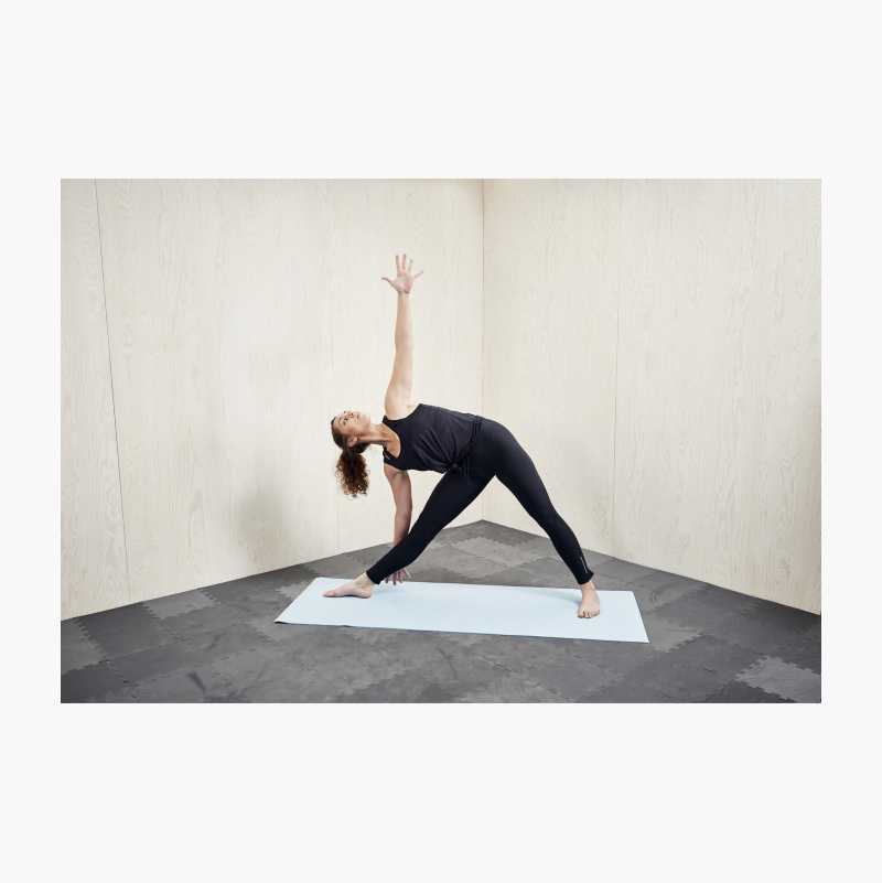 Yogamatte med mønster, 4 mm