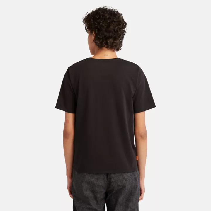 T-shirt Dunstan pour femme en noir