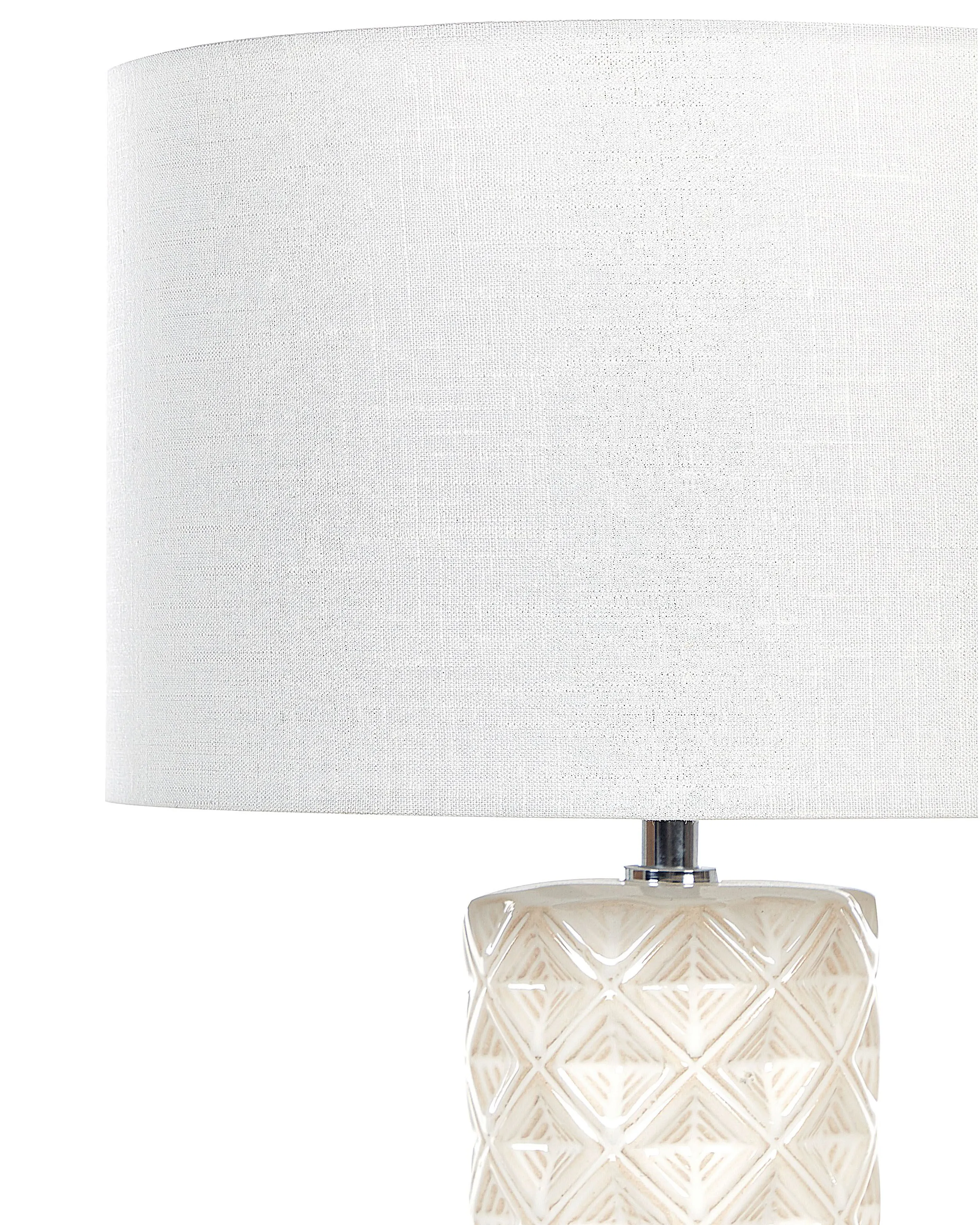 Tafellamp BALONNE Keramiek Lichtbeige
