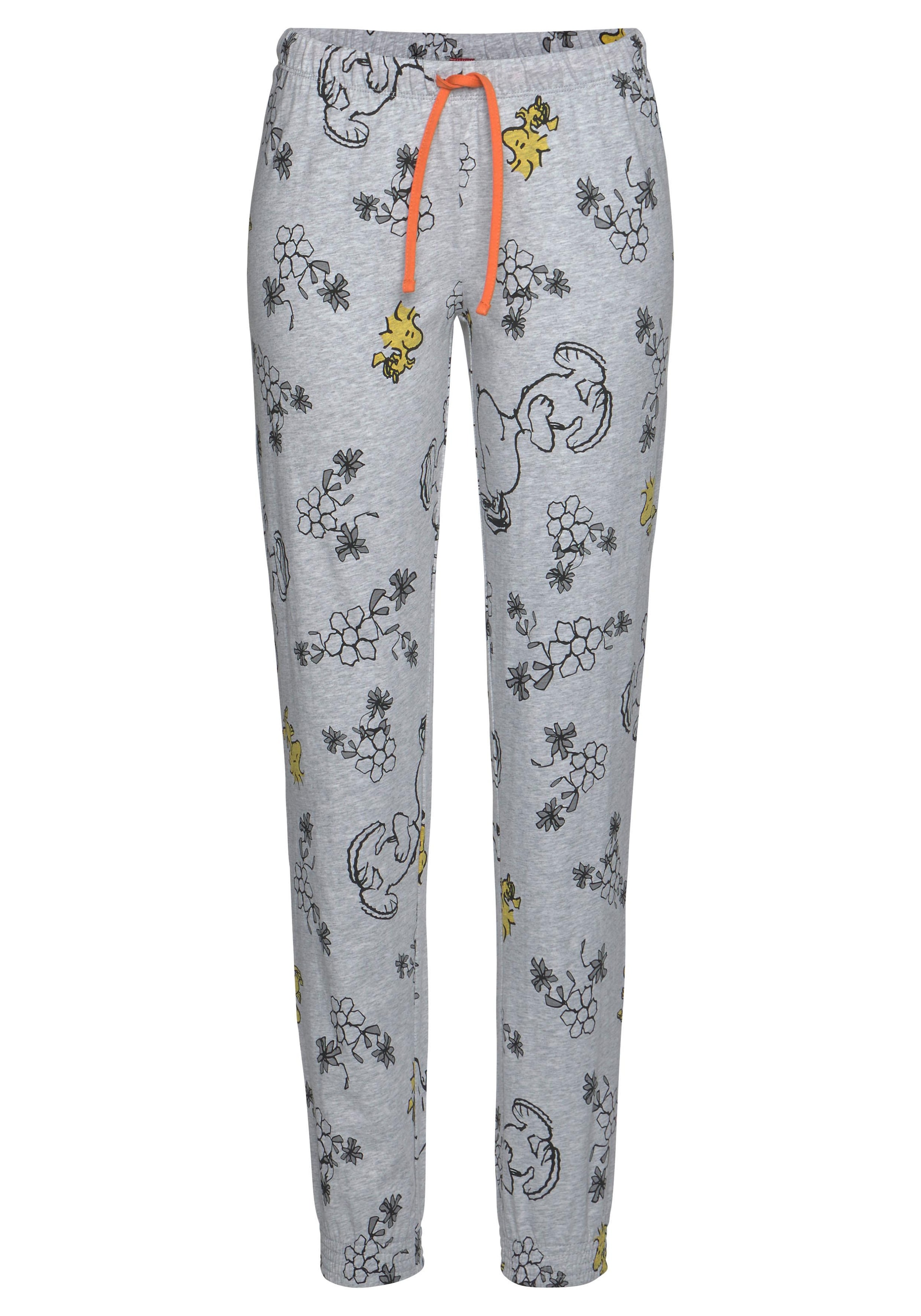 Peanuts Pyjama, 2 Stk. mit Snoopy und Woodstock Druck