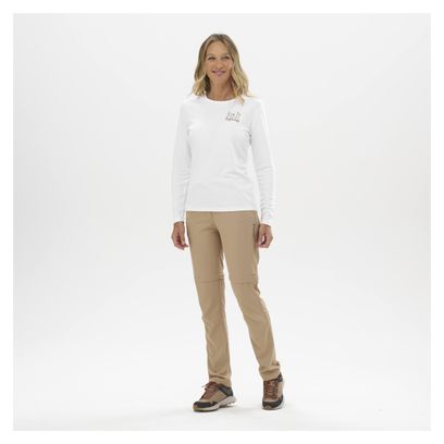 T-Shirt Manches Longues Femme Lafuma Shield Blanc