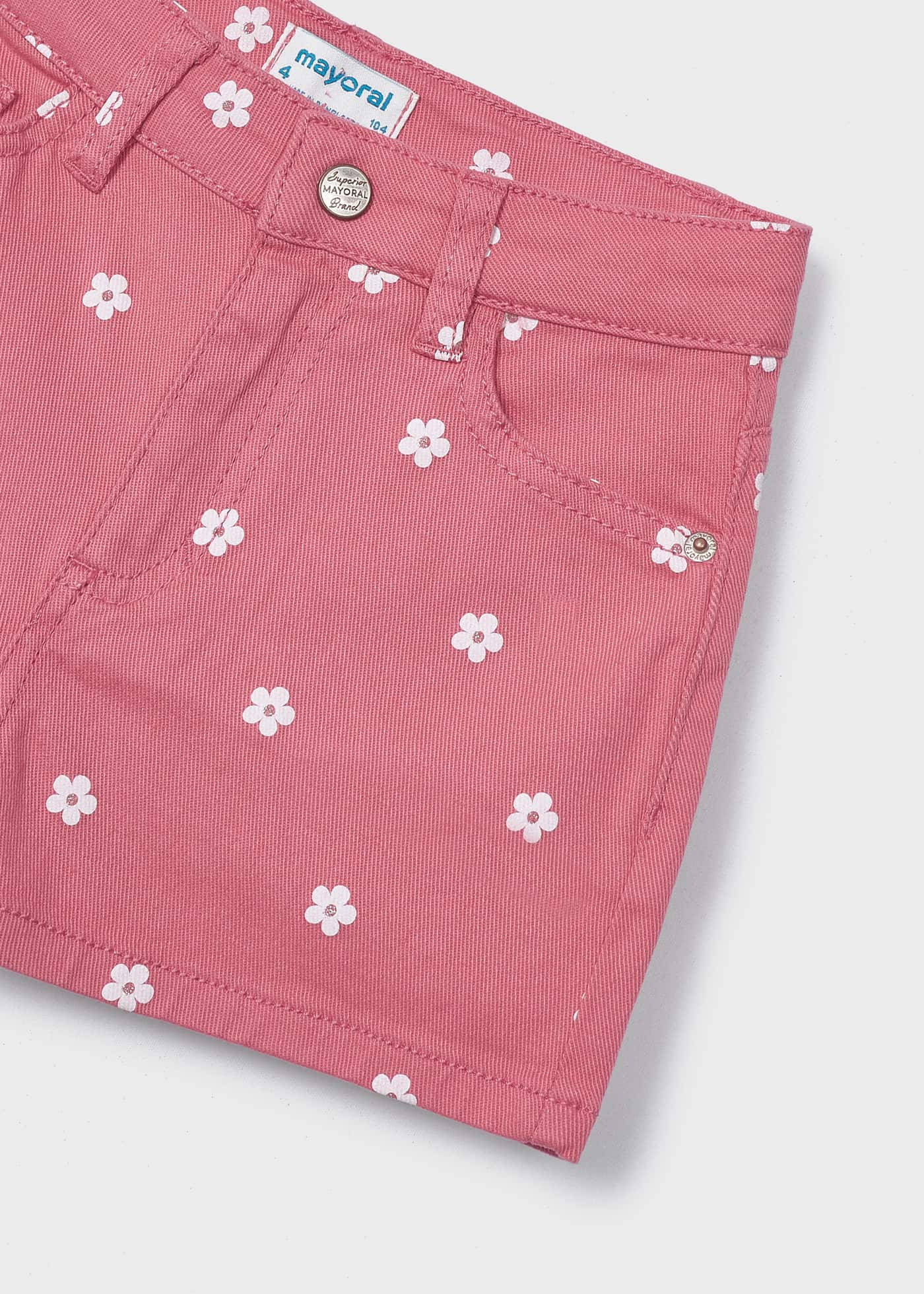 Calções estampados para meninas