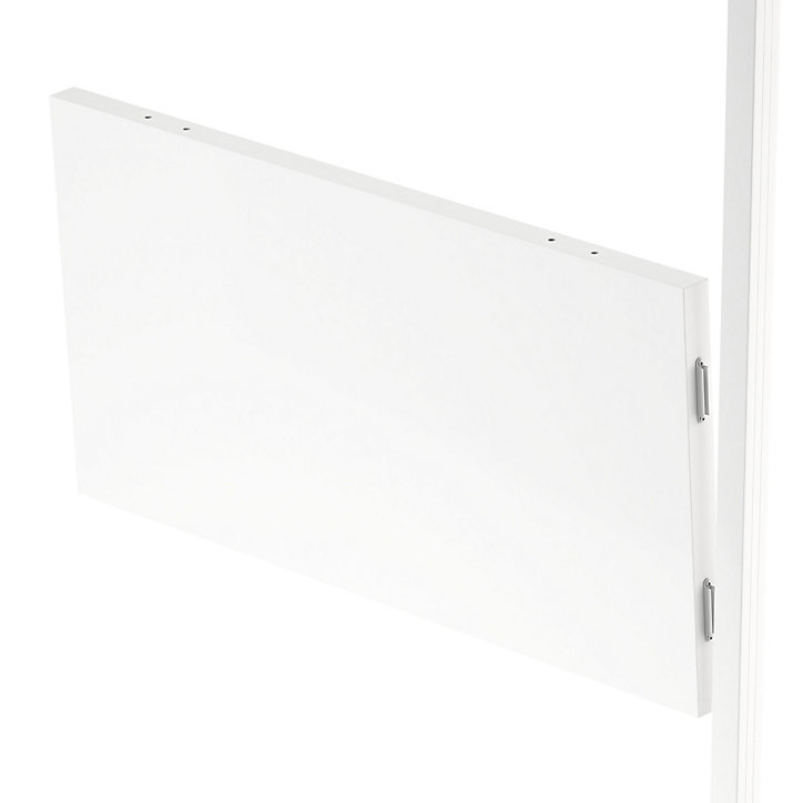 Panneau Alara blanc 100 x h.50 cm GoodHome