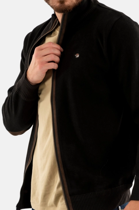 Gilets cardigans Benson & Cherry filorka noir