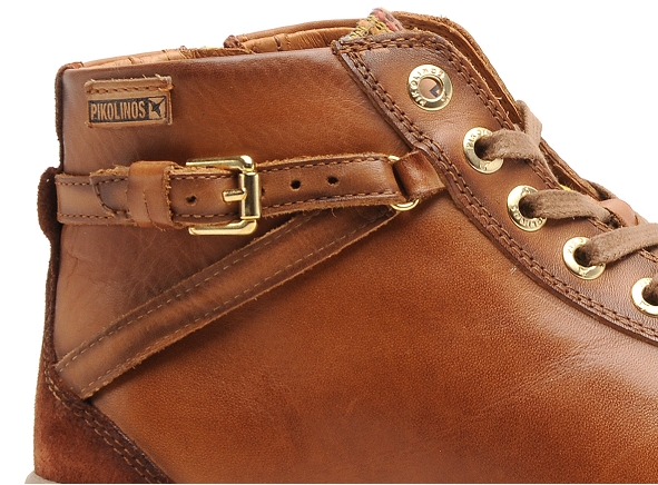 Pikolinos boots bottine plates femme lagos 9017312 marron