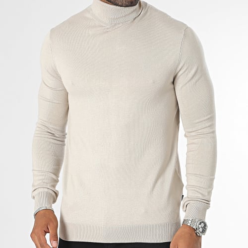 Pull Col Roulé Wyler Life Beige
