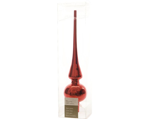Boomtopper Decoris Garden 6 x 26 cm rood glanzend