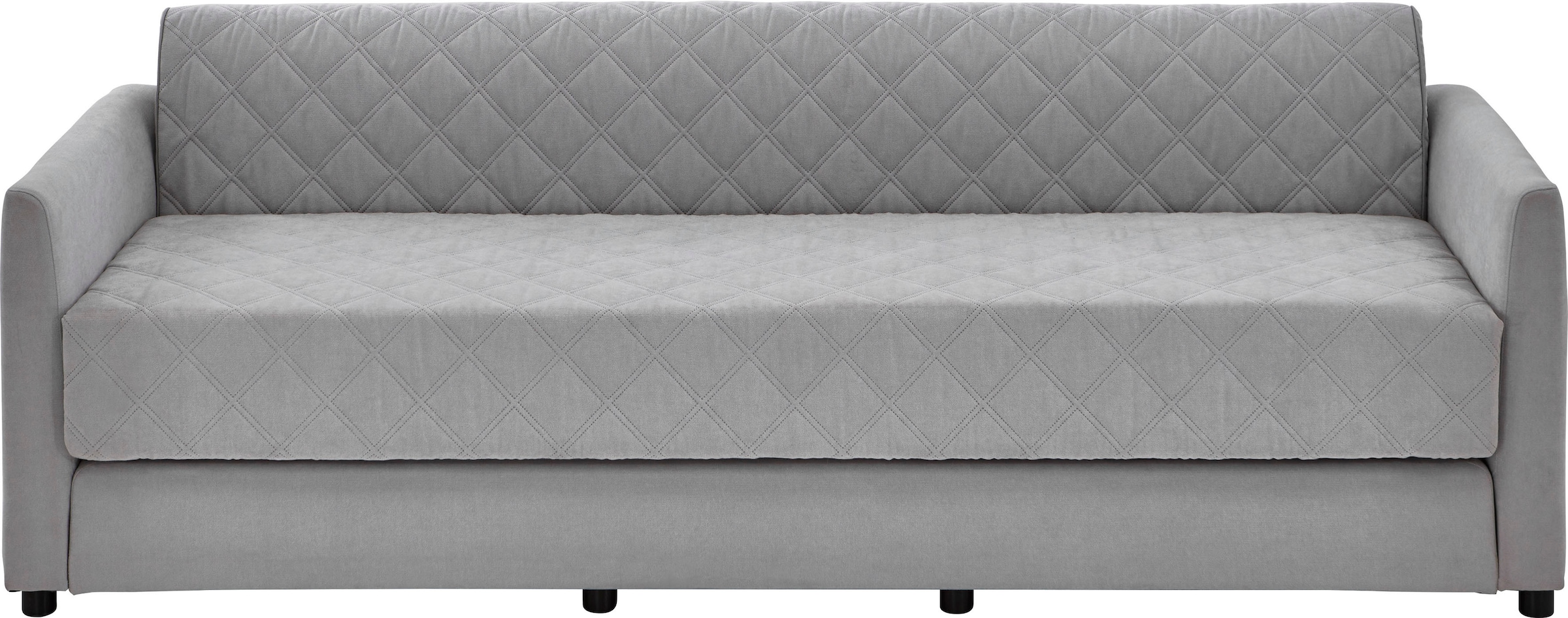 ATLANTIC home collection Schlafsofa »Ken« mit Bettfunktion, inklusive Topper mit abnehmbarem Bezug