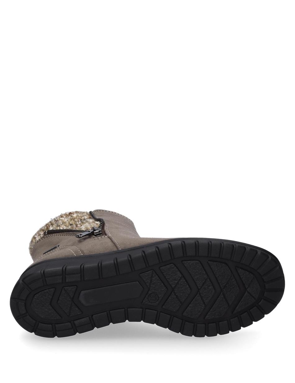 Stiefelette Calais 90, taupe-kombi