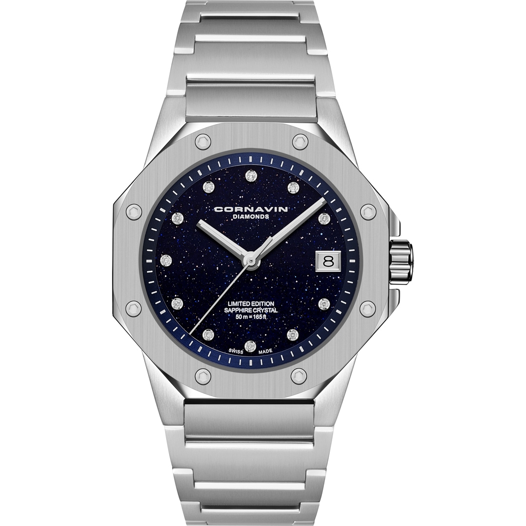 Cornavin Downtown Sky Aventurine Diamonds Limited Edition