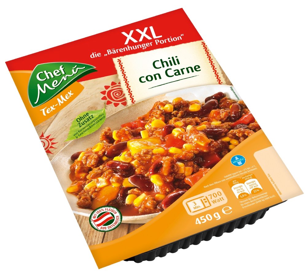 Chef Menü XXL Chili Con Carne