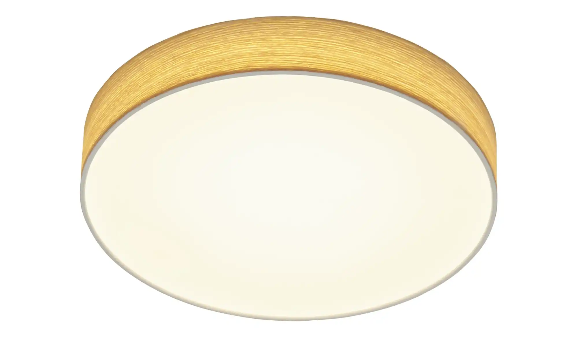KHG LED-Deckenleuchte Holzoptik/weiß