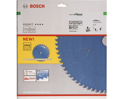 Cirkelzaagblad Expert voor Hout B Ø 250x30 Z 60