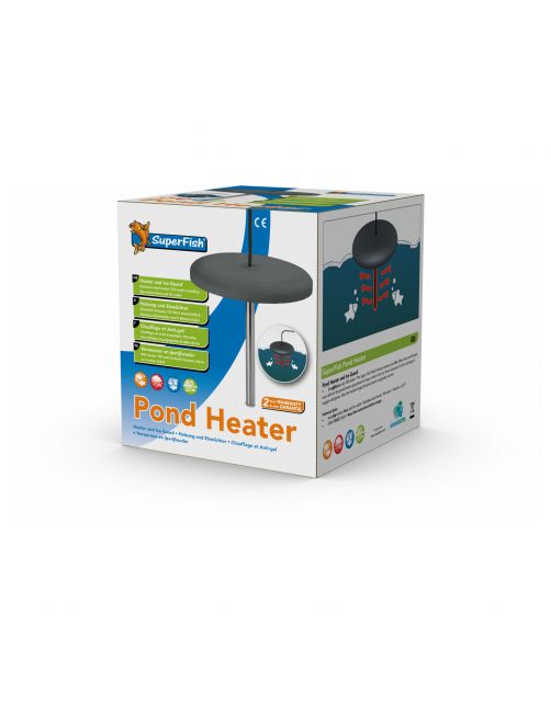 Superfish Vijververwarmer - Verwarming - 26 cm Grijs 150 Watt