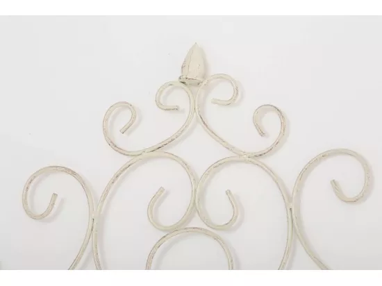 Treillis support pour plantes métal crème 85.5 x 2 x 170 cm 10_0003897