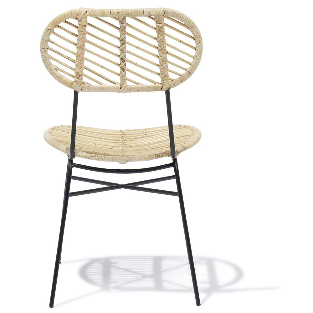 Chaise Malang rotin naturel