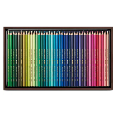 Caran d'Ache Farbstift SUPRACOLOR Holzkoffer 80 Supracolor Soft