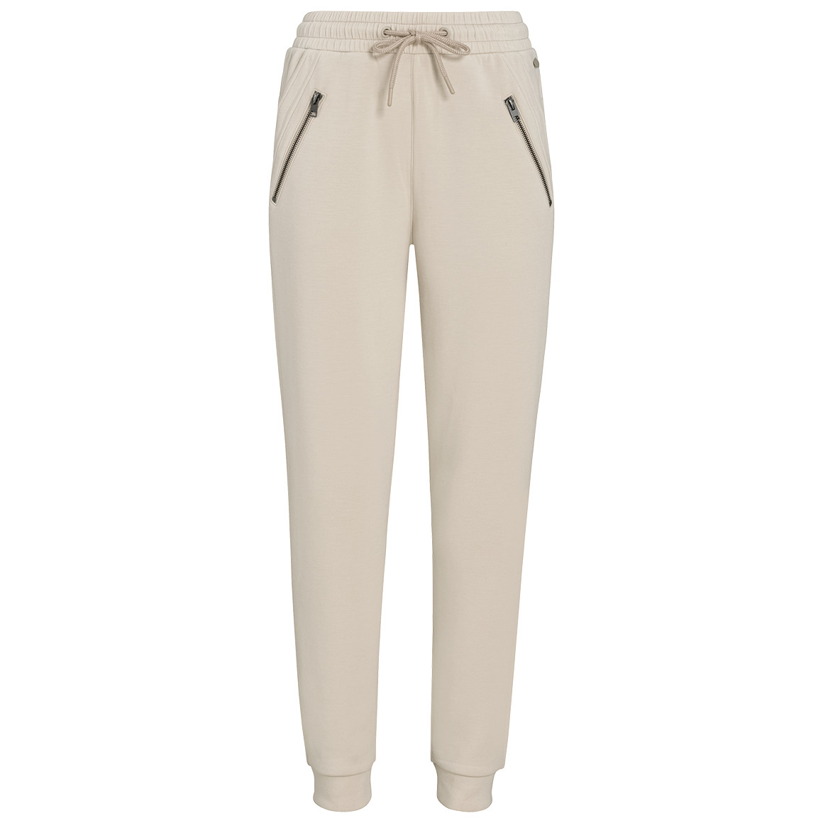 Gina Collection Damen Jogpants mit Tunnelzug beige