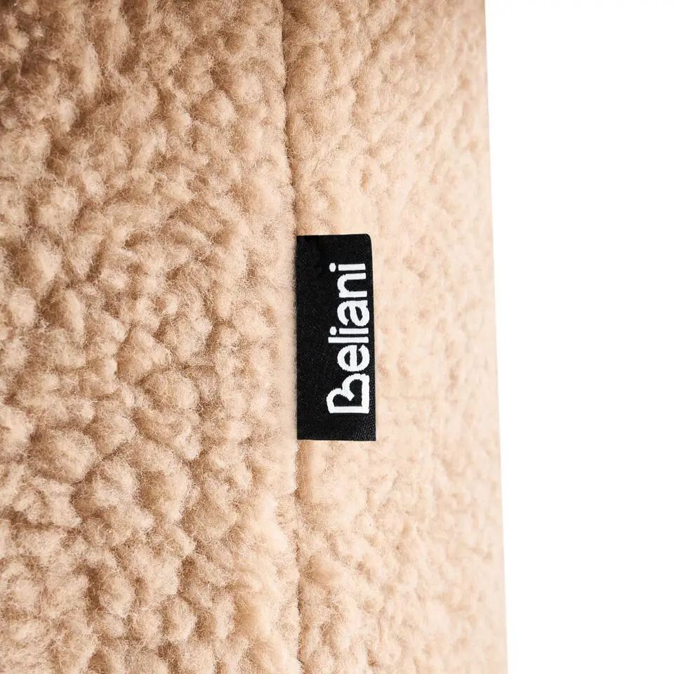 EUFAULA - Poef - Beige - Bouclé