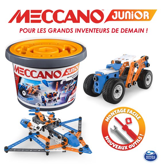 Baril 150 pièces Meccano Junior