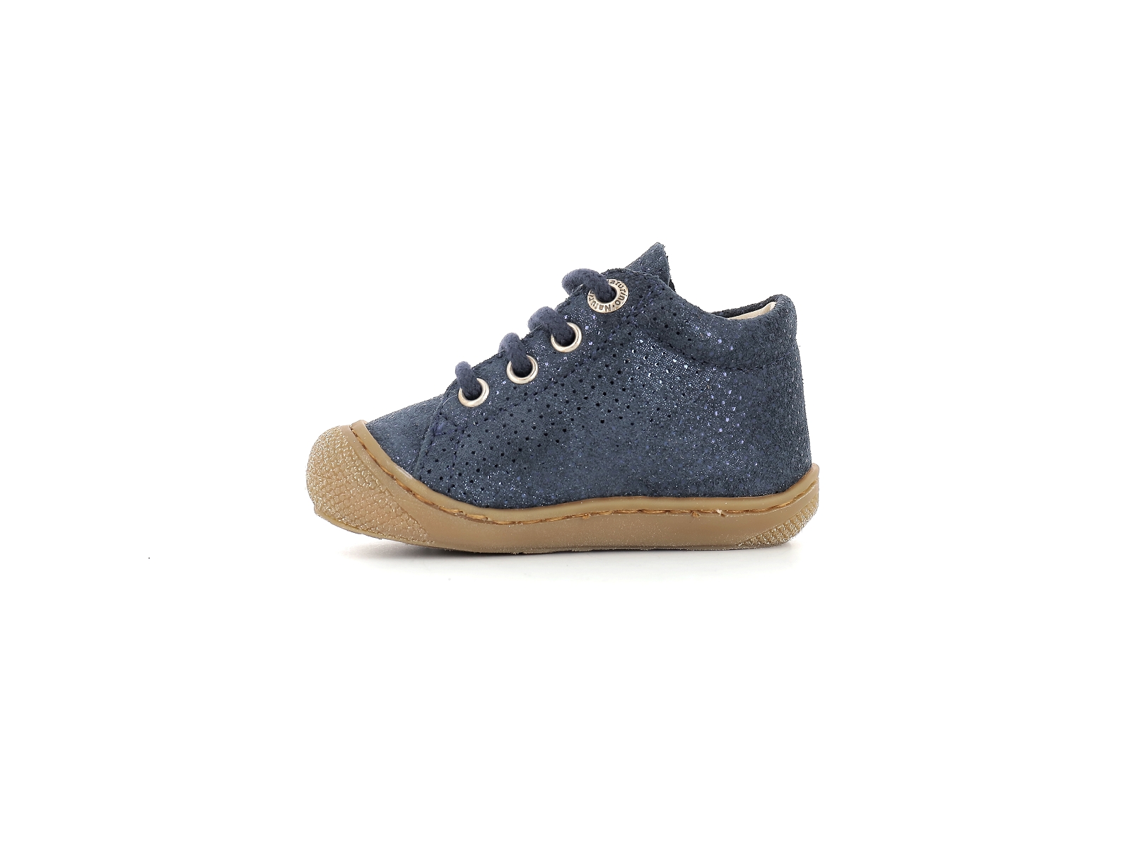 Naturino-COCOON SUEDE GIRL Glitter Marine