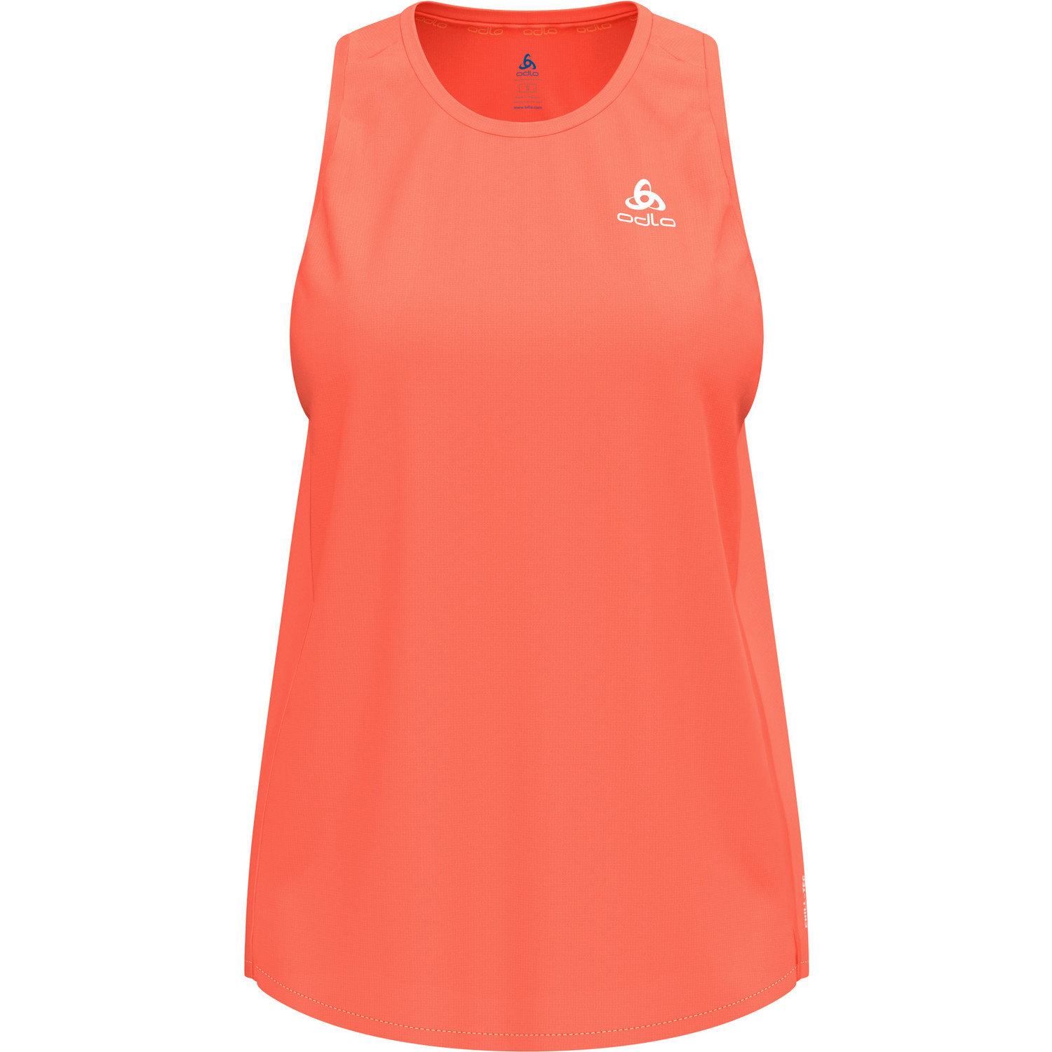 Odlo ZeroWeight Crew Neck Chilltec Singlet Dames