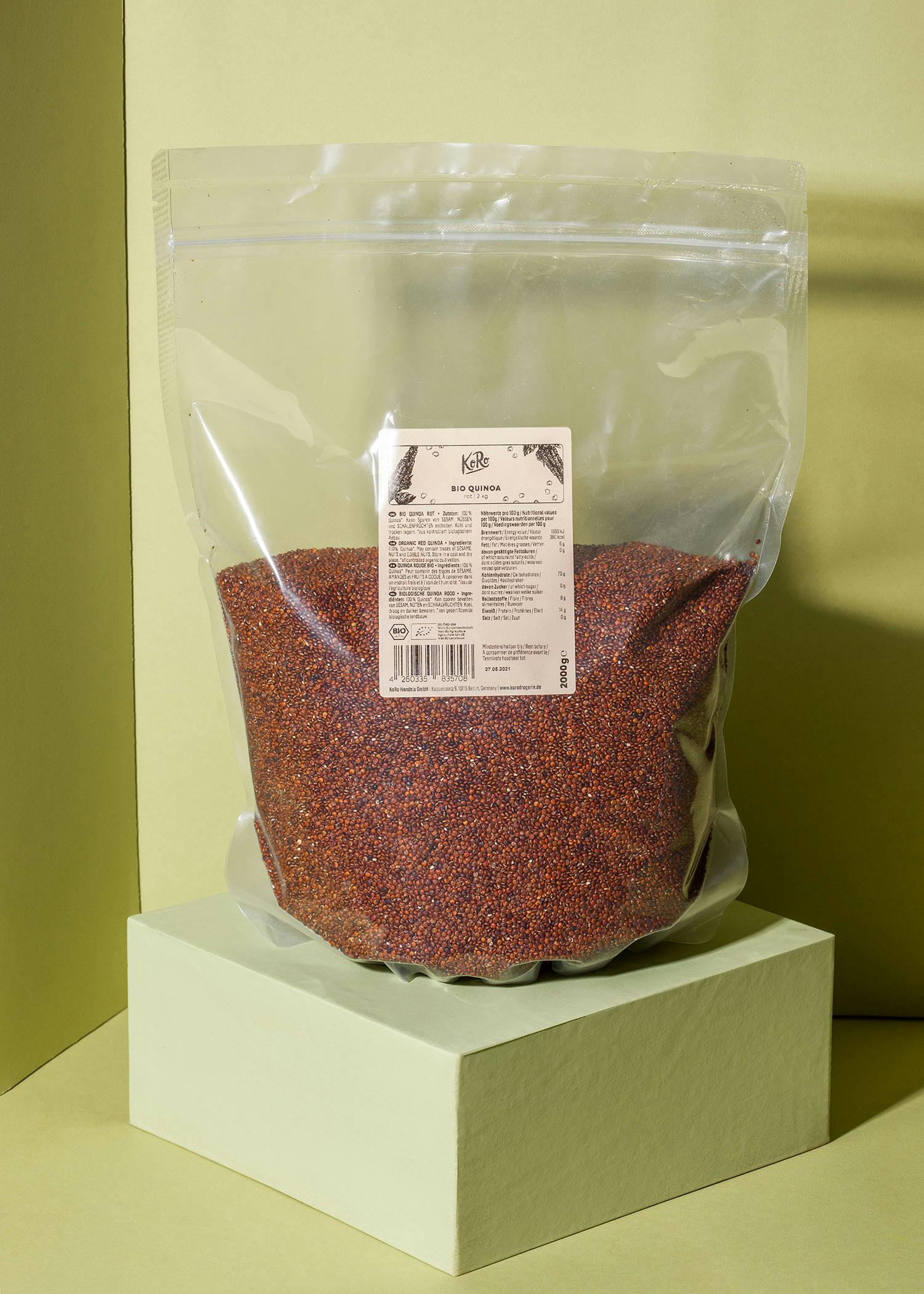 Rote Bio Quinoa 2 kg
