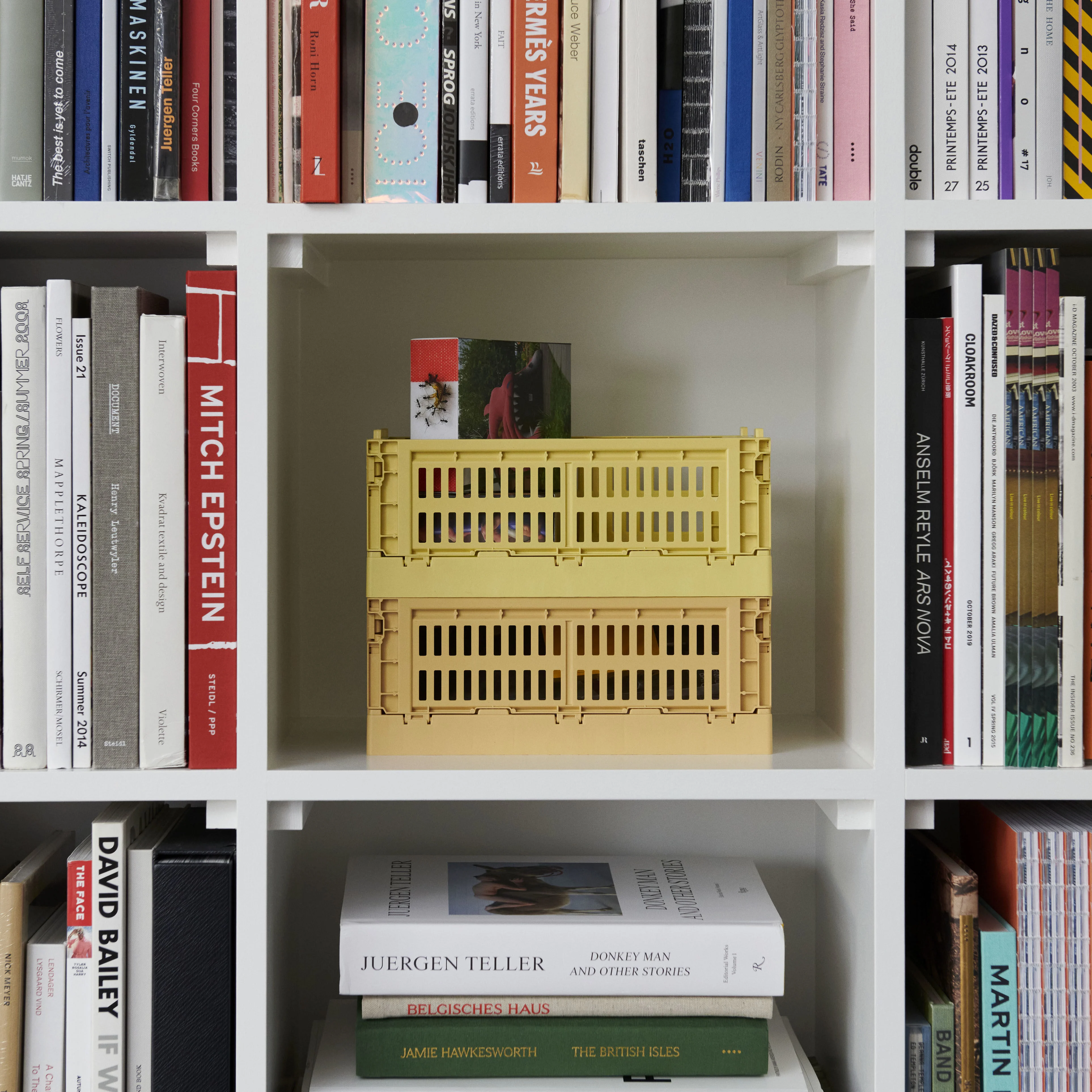 COLOUR CRATE - Panier | Jaune