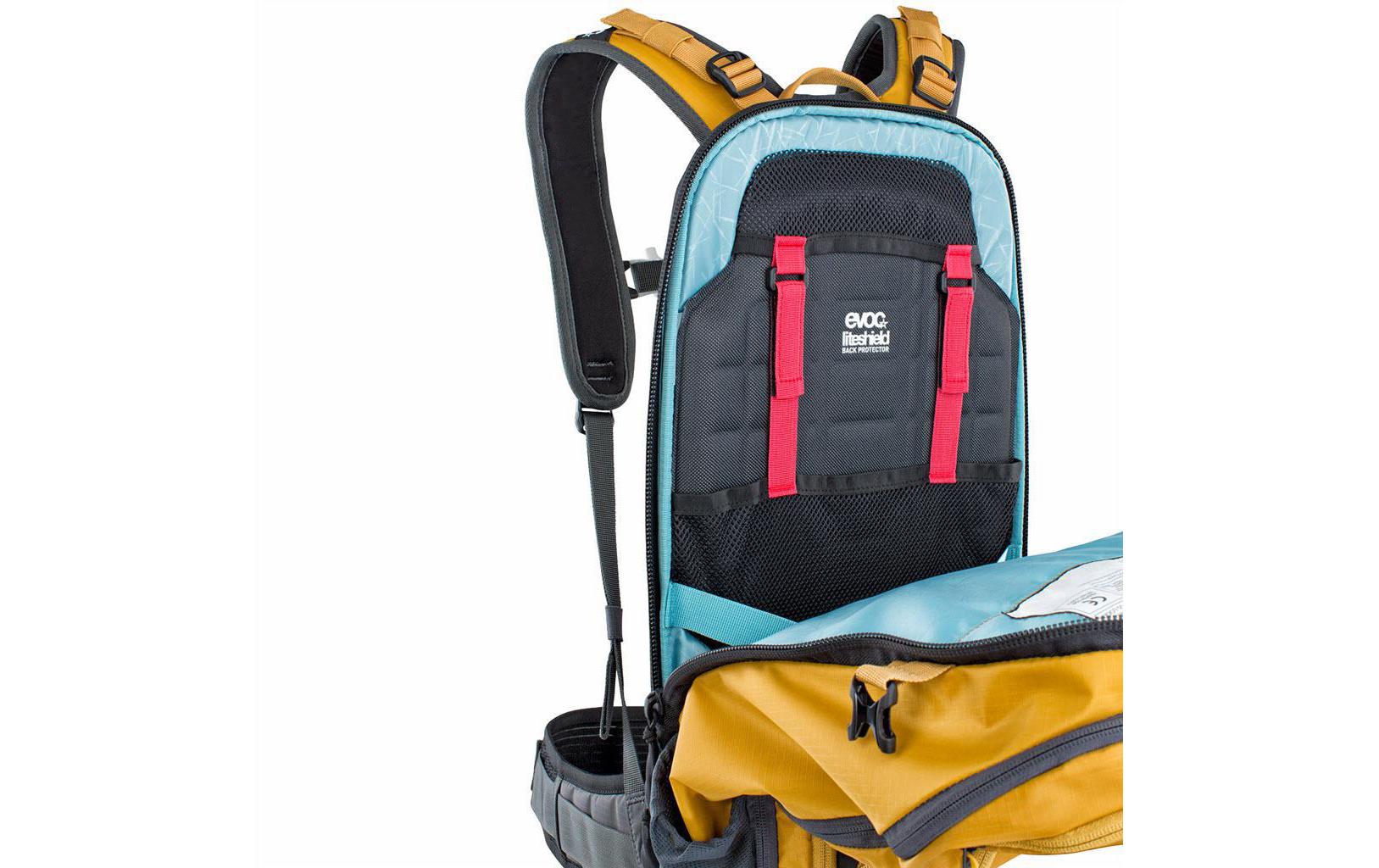 Rucksack FR Trail E-Ride 20 l, Loam/Carbon Grey<br>Protector-Rucksack für E-Bikes