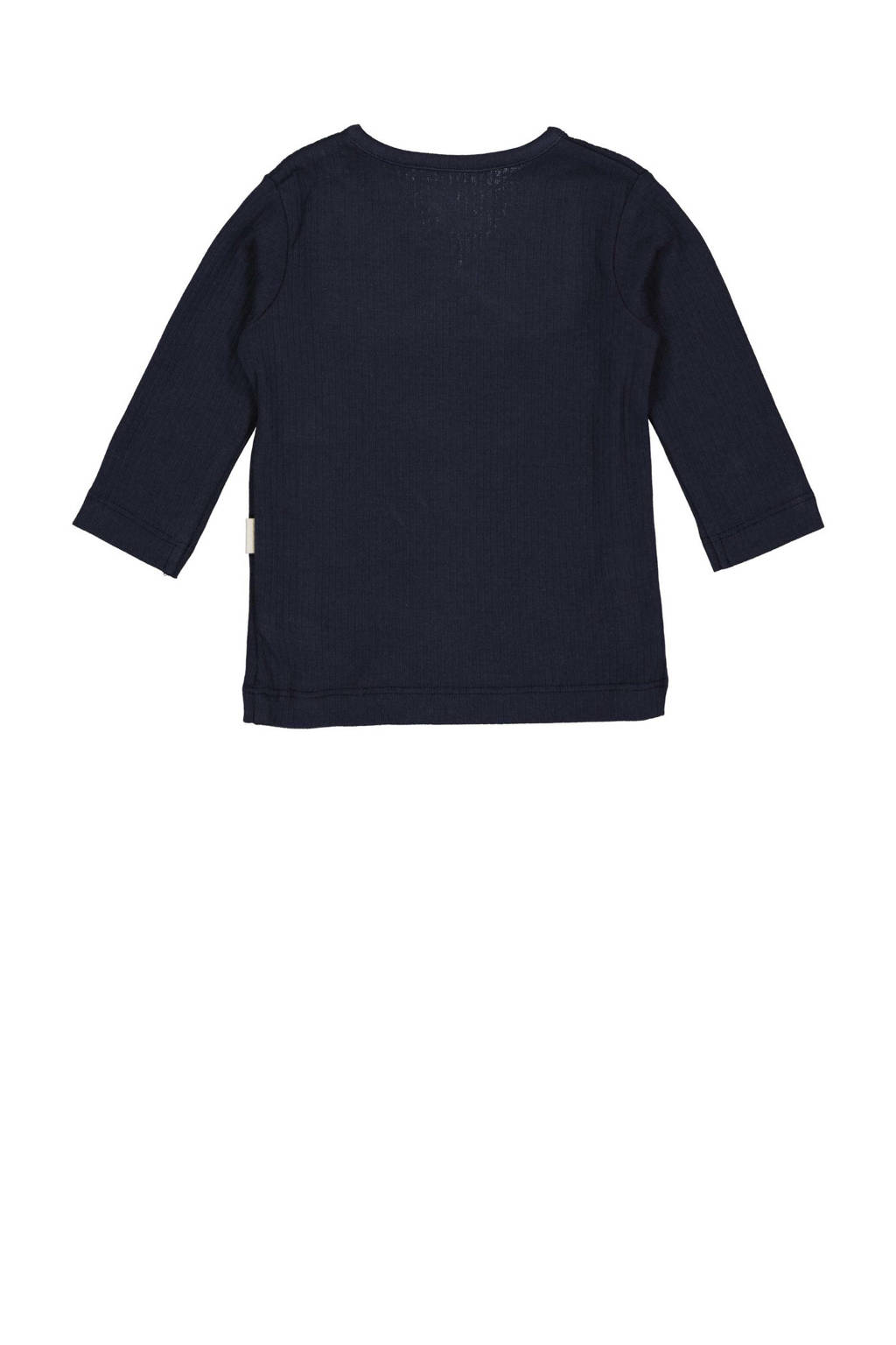 LEVV longsleeve LNEVINNOS met overslag donkerblauw
