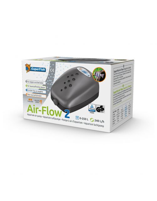 Superfish Air Flow 2 Way - Beluchting - 18.5 cm 240 l Grijs 240 l\/h