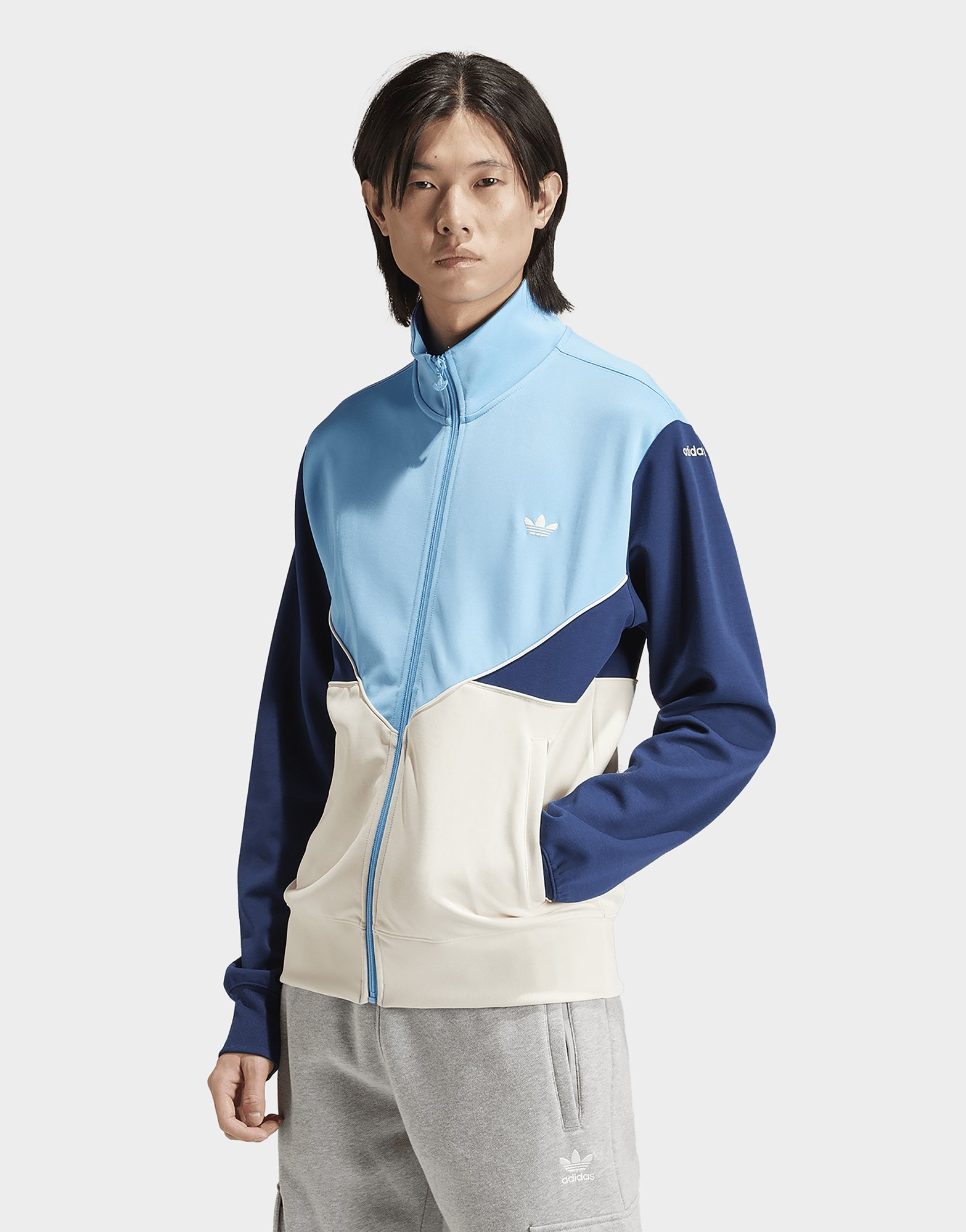 adidas Veste de survêtement lignes de couture Adicolor