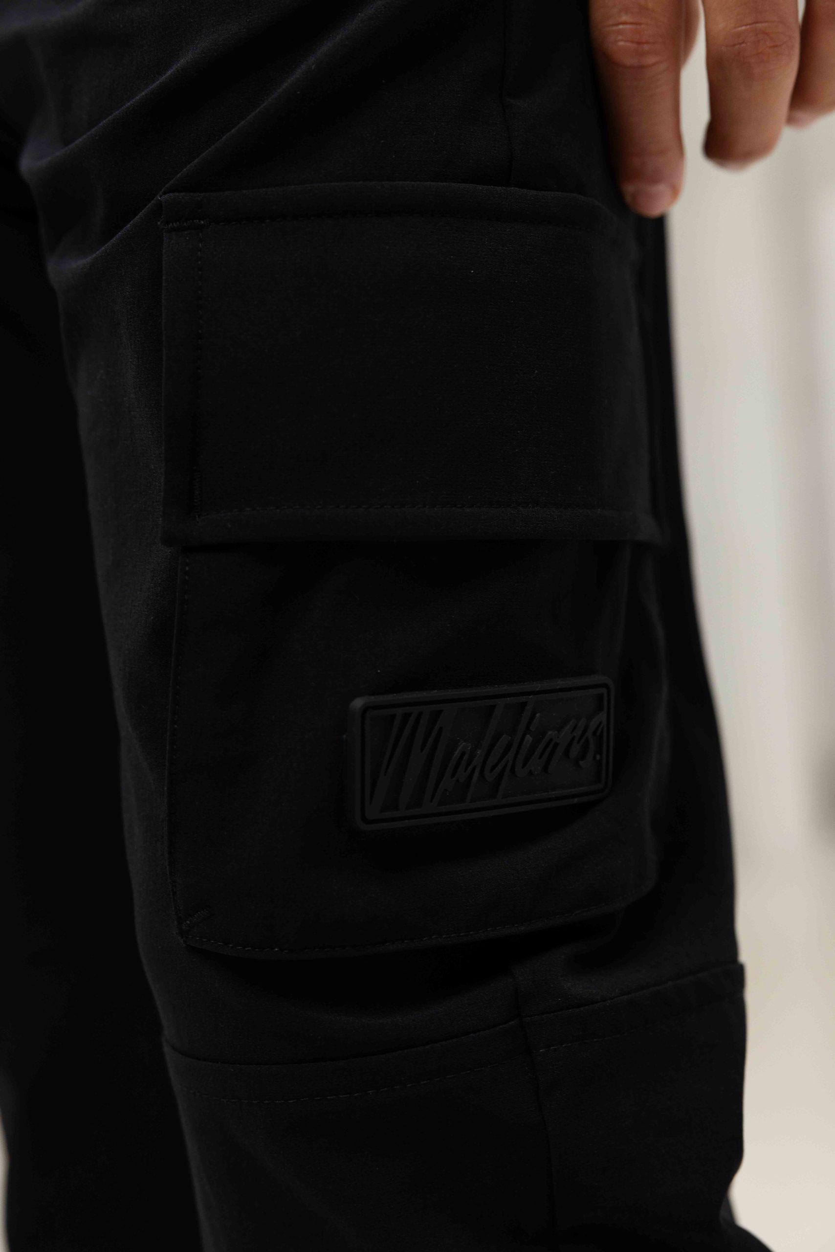 Malelions Ripstop Trainingsbroek Kids Donkerblauw