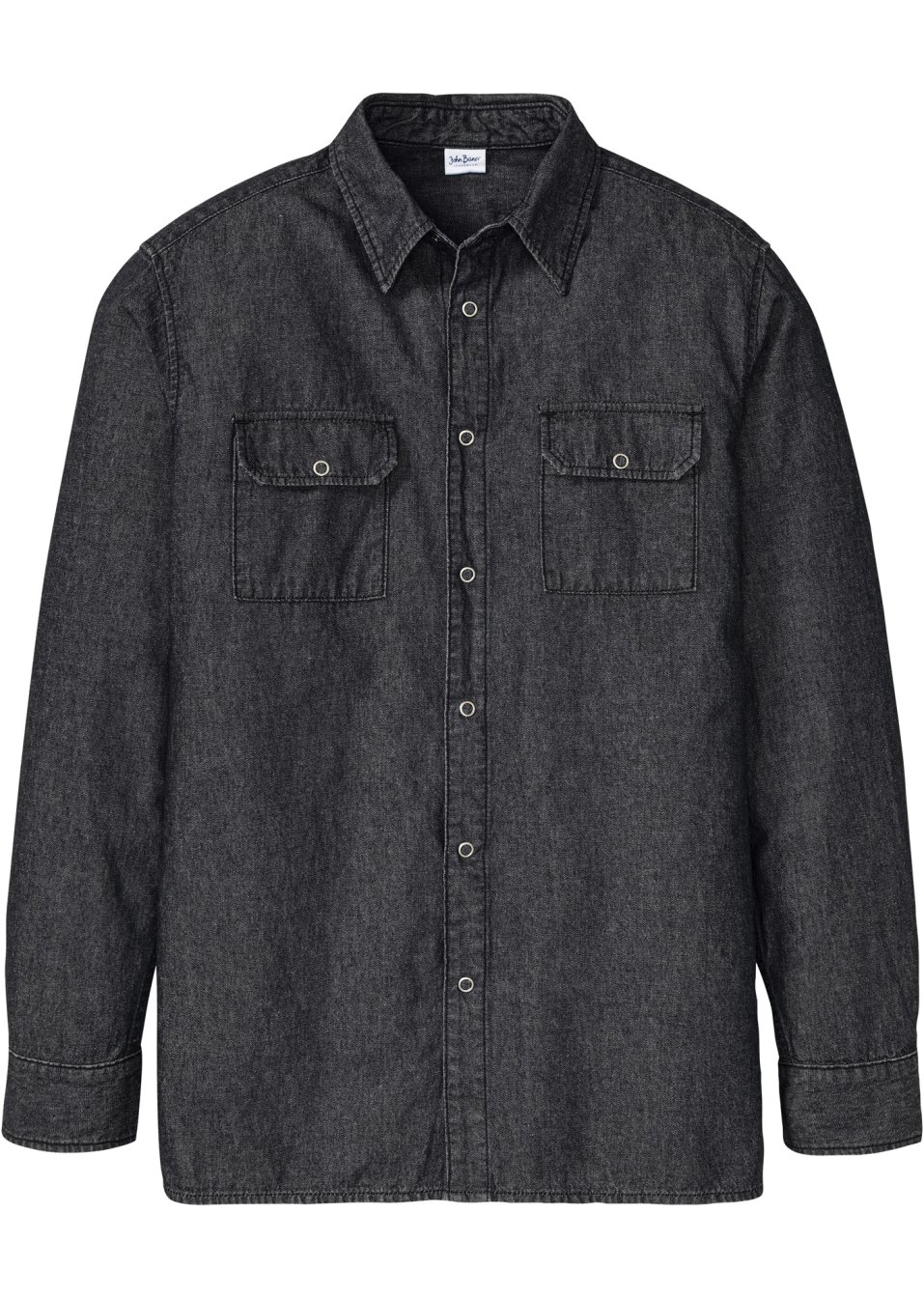 Chemise en jean, manches longues