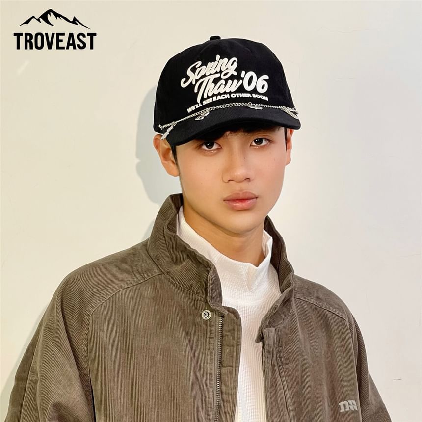 Trovelst - Baseballpet met letters