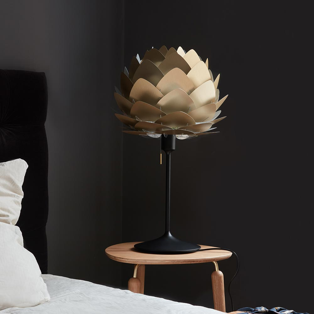 Tafellamp standaard Sante - met usb aansluiting Zwart