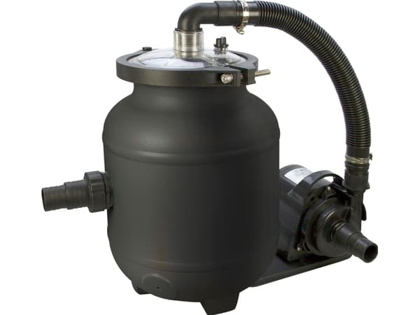 Swim & Fun sandfilterpumpe - 100W - 4000L/t - Inkl. filterkuler