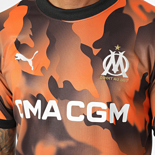 Tee Shirt Replica OM Orange