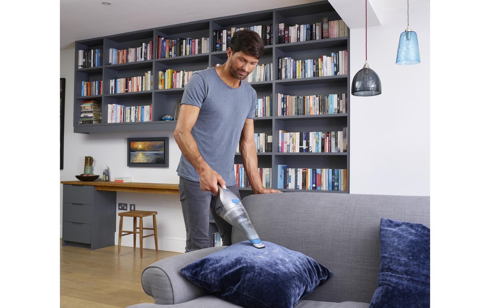 Akku-Handsauger Lithium Dustbuster Blau/SilberAkku-Handstaubsauger