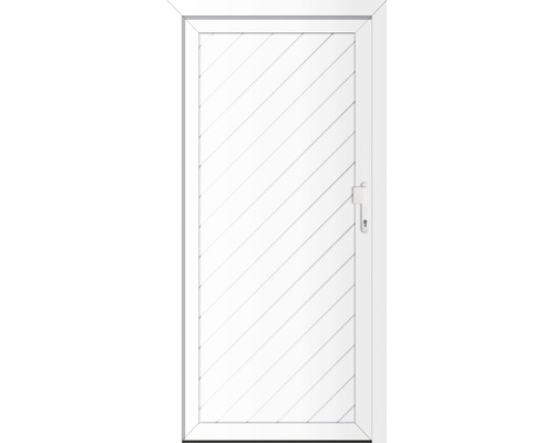 Wyoming zij-ingangsdeur 980 x 1980 mm rechts met 5-punts sluitsysteem (wit)