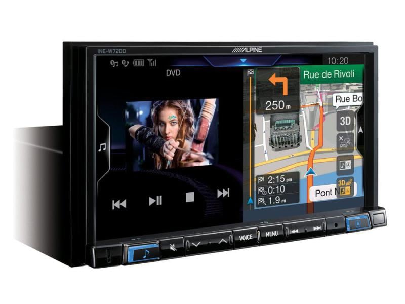 Alpine Autoradio INE-W720D 2 DIN Autoradio mit DAB/DAB -Tuner