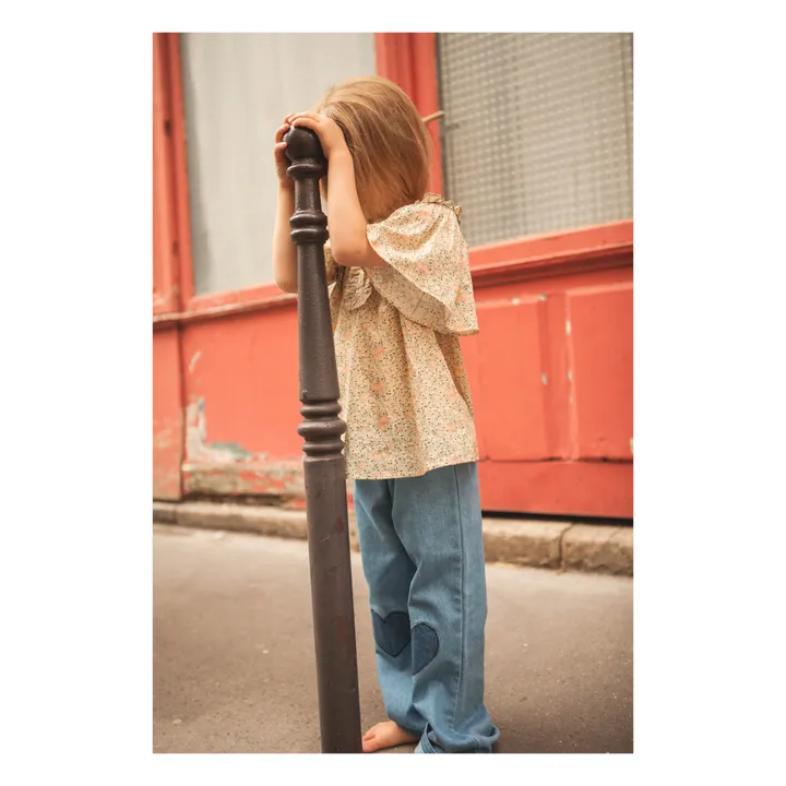 Louis Louise Blouse Indira Fleurie | Beige
